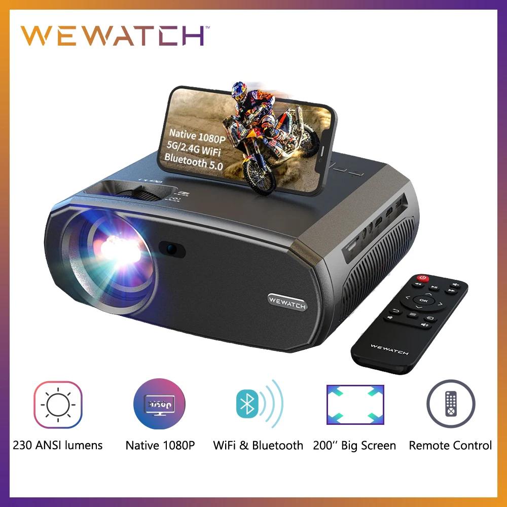 WEWATCH-V50 ޴ 5G   ̴ Ʈ  1080P Ǯ HD ȭ  200 ġ  ũ LED , ,  ȭ, Ʈ,  û,  